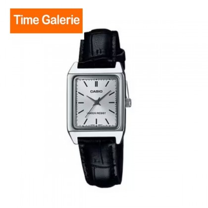 Casio General LTP-V007L-7E1 Black Leather Band Women Watch Casio General LTP-V007L-7E1 Black Leather Band Women Watch