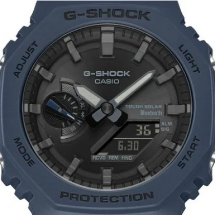 CASIO G-SHOCK GA-B2100-2ADR Tough Solar Power and Bluetooth Link Analog-Digital Men Watch
