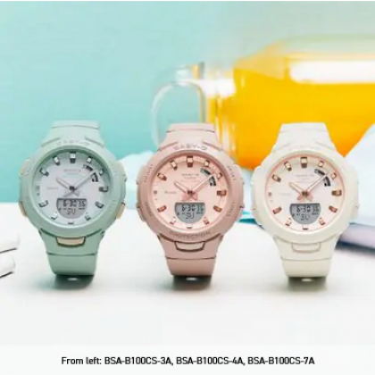 CASIO BABY-G BSA-B100CS-3ADR CASIO BABY-G BSA-B100CS-3ADR