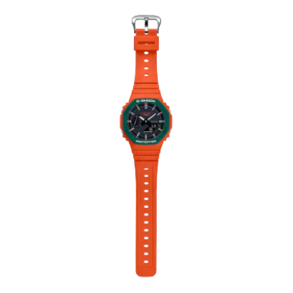 Casio G-Shock GA-2110SC-4ADR Skater Flavour Series C Orange Resin Band Casio G-Shock GA-2110SC-4ADR Skater Flavour Series C Orange Resin Band