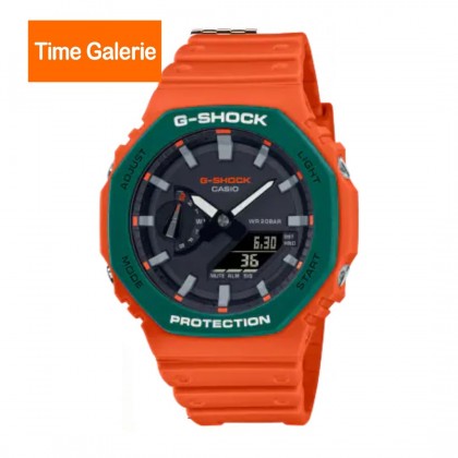 Casio G-Shock GA-2110SC-4ADR Skater Flavour Series C Orange Resin Band Casio G-Shock GA-2110SC-4ADR Skater Flavour Series C Orange Resin Band