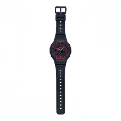 Casio G-Shock Ignite Red Series GA-B2100BNR-1A Black Resin Band Men Sports Watch Casio G-Shock Ignite Red Series GA-B2100BNR-1A Black Resin Band Men Sports Watch