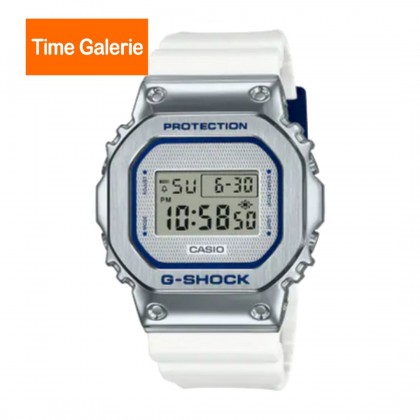 Casio G-Shock GM-5600LC-7 White Resin Band Men Sports Watch