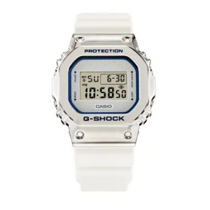 Casio G-Shock GM-5600LC-7 White Resin Band Men Sports Watch