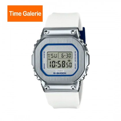 Casio G-Shock Women GM-S5600LC-7 White Resin Band Sports Watch