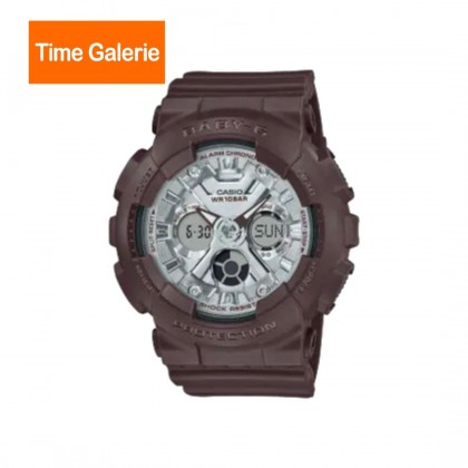 Casio Baby-G Sweets Collection Chocolate BA-130SW-5A Dark Brown Resin Band Women Sports Watch Casio Baby-G Sweets Collection Chocolate BA-130SW-5A Dark Brown Resin Band Women Sports Watch
