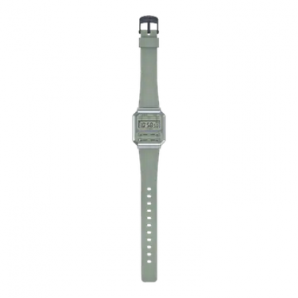 Casio Vintage A100WEF-3A Dark Grey Resin Band Men Watch / Women Watch