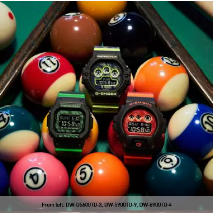 Casio G-Shock Time Distortion Series DW-D5600TD-3 Fluorescent Green Resin Band Men Sport Watch Casio G-Shock Time Distortion Series DW-D5600TD-3 Fluorescent Green Resin Band Men Sport Watch