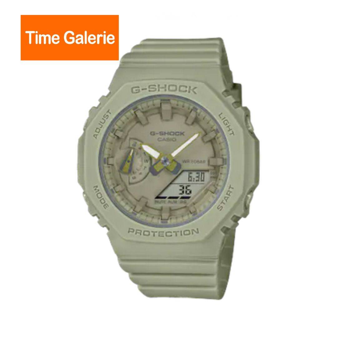 Casio G-Shock Women GMA-S2100BA-3A Green Resin Band Sports Watch