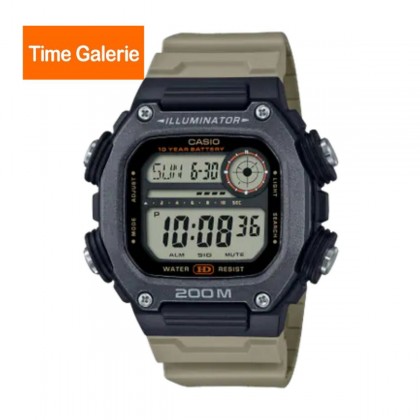 Casio General DW-291HX-5AV Brown Resin Band Men Watch