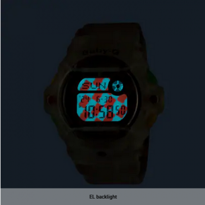 Casio Baby-G x Haribo BG-169HRB-7 White Semi Transparent Resin Band Women Sports Watch