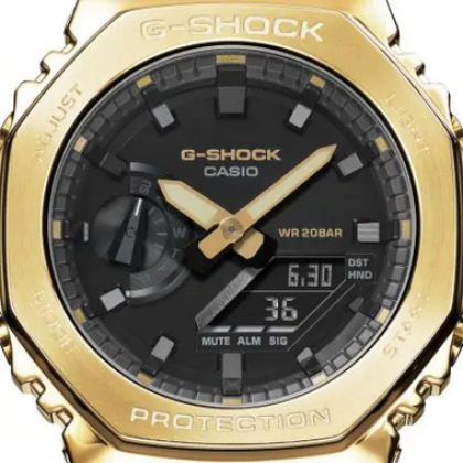 Casio G-Shock Black x Gold Series GM-2100G-1A9 Black Resin Band Men Sports Watch Casio G-Shock Black x Gold Series GM-2100G-1A9 Black Resin Band Men Sports Watch