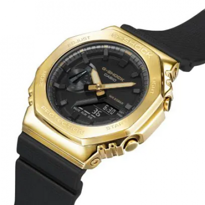 Casio G-Shock Black x Gold Series GM-2100G-1A9 Black Resin Band Men Sports Watch Casio G-Shock Black x Gold Series GM-2100G-1A9 Black Resin Band Men Sports Watch