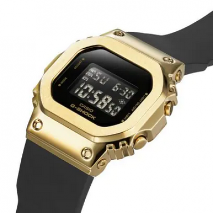 Casio G-Shock Women Black x Gold Series GM-S5600GB-1 Black Resin Band Sports Watch Casio G-Shock Women Black x Gold Series GM-S5600GB-1 Black Resin Band Sports Watch