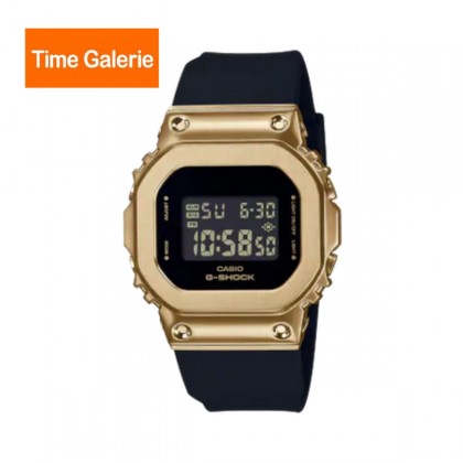 Casio G-Shock Women Black x Gold Series GM-S5600GB-1 Black Resin Band Sports Watch Casio G-Shock Women Black x Gold Series GM-S5600GB-1 Black Resin Band Sports Watch