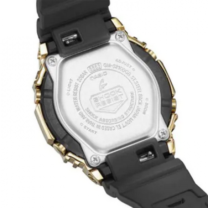 Casio G-Shock Women Black x Gold Series GM-S2100GB-1A Black Resin Band Sports Watch