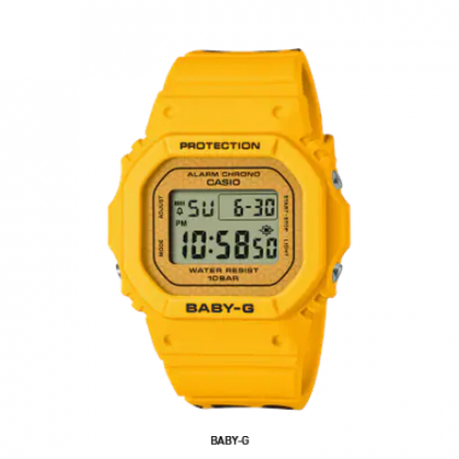 Casio G-Shock x Baby-G SLV-22B-9 Yellow And Brown Resin Band Couple Set Pair Watch Casio G-Shock x Baby-G SLV-22B-9 Yellow And Brown Resin Band Couple Set Pair Watch