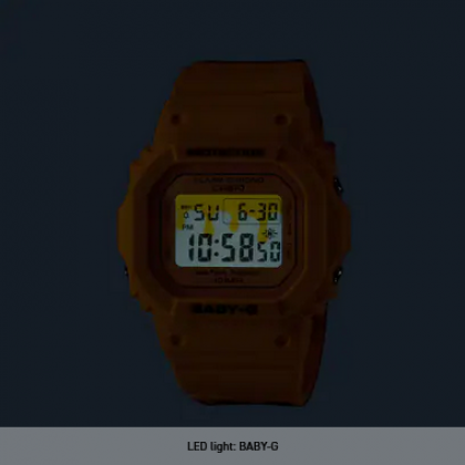 Casio G-Shock x Baby-G SLV-22B-9 Yellow And Brown Resin Band Couple Set Pair Watch Casio G-Shock x Baby-G SLV-22B-9 Yellow And Brown Resin Band Couple Set Pair Watch