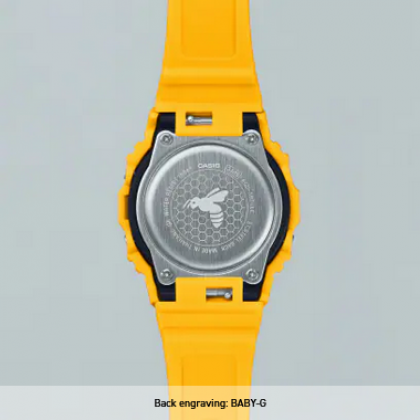Casio G-Shock x Baby-G SLV-22B-9 Yellow And Brown Resin Band Couple Set Pair Watch Casio G-Shock x Baby-G SLV-22B-9 Yellow And Brown Resin Band Couple Set Pair Watch