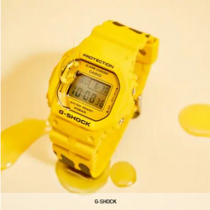 Casio G-Shock x Baby-G SLV-22B-9 Yellow And Brown Resin Band Couple Set Pair Watch Casio G-Shock x Baby-G SLV-22B-9 Yellow And Brown Resin Band Couple Set Pair Watch