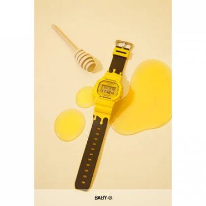 Casio G-Shock x Baby-G SLV-22B-9 Yellow And Brown Resin Band Couple Set Pair Watch Casio G-Shock x Baby-G SLV-22B-9 Yellow And Brown Resin Band Couple Set Pair Watch