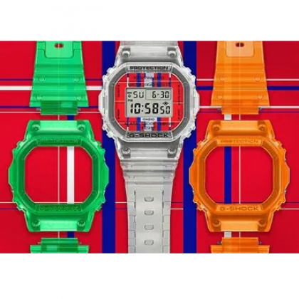 Casio G-Shock DWE-5600KS-7 Transparent Resin Band Men Sports Watch Casio G-Shock DWE-5600KS-7 Transparent Resin Band Men Sports Watch