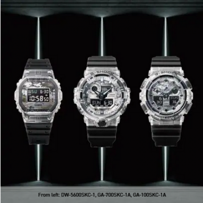 Casio G-Shock Neo Utility Series DW-5600SKC-1 Translucent Camo Resin Band Men Sports Watch