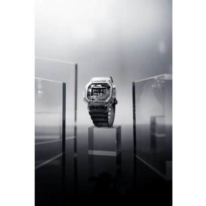 Casio G-Shock Neo Utility Series DW-5600SKC-1 Translucent Camo Resin Band Men Sports Watch