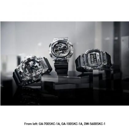 Casio G-Shock Neo Utility Series DW-5600SKC-1 Translucent Camo Resin Band Men Sports Watch