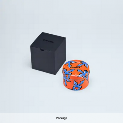 Casio G-Shock Street Spirit Series GM-2100SS-1A Graffiti Multicolored Orange Resin Band Men Sports Watch Casio G-Shock Street Spirit Series GM-2100SS-1A Graffiti Multicolored Orange Resin Band Men Sports Watch