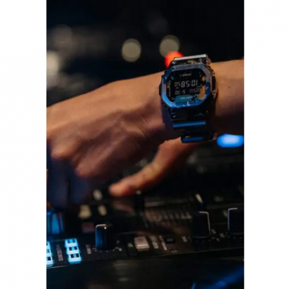 Casio G-Shock Street Spirit Series GM-5600SS-1 Graffiti Multicolored Blue Resin Band Men Sports Watch Casio G-Shock Street Spirit Series GM-5600SS-1 Graffiti Multicolored Blue Resin Band Men Sports Watch