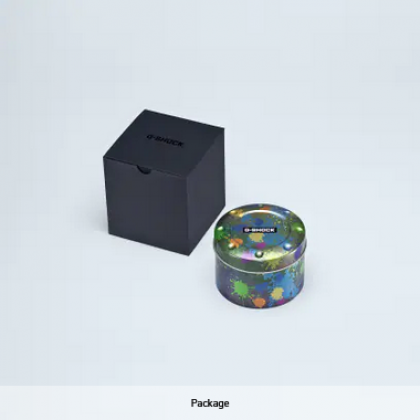 Casio G-Shock Street Spirit Series GM-5600SS-1 Graffiti Multicolored Blue Resin Band Men Sports Watch Casio G-Shock Street Spirit Series GM-5600SS-1 Graffiti Multicolored Blue Resin Band Men Sports Watch