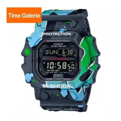 Casio G-Shock Street Spirit Series GX-56SS-1 Graffiti Multicolored Green Resin Band Men Sports Watch Casio G-Shock Street Spirit Series GX-56SS-1 Graffiti Multicolored Green Resin Band Men Sports Watch