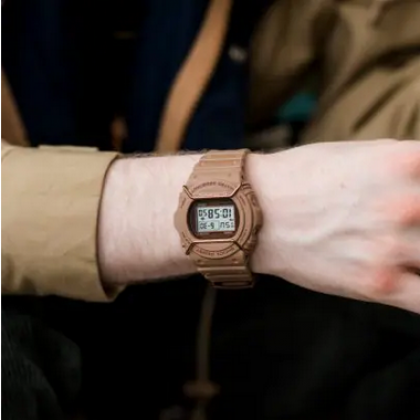 Casio G-Shock Tone On Tone Series DW-5700PT-5 Brown Resin Band Men Sport Watch