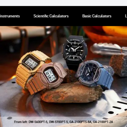 Casio G-Shock Tone On Tone Series DW-5700PT-5 Brown Resin Band Men Sport Watch