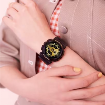 Casio Baby-G BA-110X-1A Black Resin Band Women Sports Watch Casio Baby-G BA-110X-1A Black Resin Band Women Sports Watch