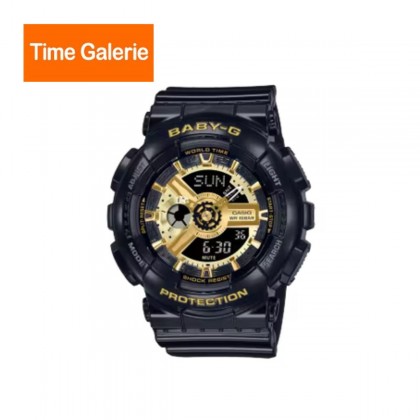 Casio Baby-G BA-110X-1A Black Resin Band Women Sports Watch Casio Baby-G BA-110X-1A Black Resin Band Women Sports Watch