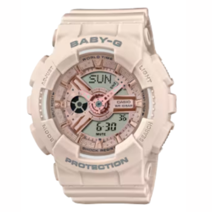 Casio Baby-G BA-110XCP-4A Pink Resin Band Women Sports Watch Casio Baby-G BA-110XCP-4A Pink Resin Band Women Sports Watch
