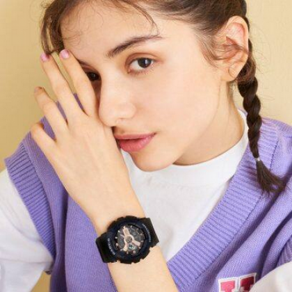Casio Baby-G BA-110XRG-1A Black Resin Band Women Sports Watch Casio Baby-G BA-110XRG-1A Black Resin Band Women Sports Watch