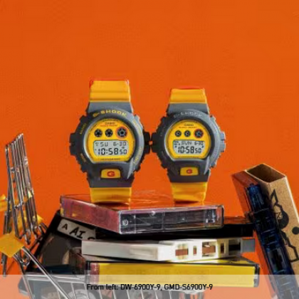 Casio G-Shock Retro 90s Sport Series DW-6900Y-9 Resin Band