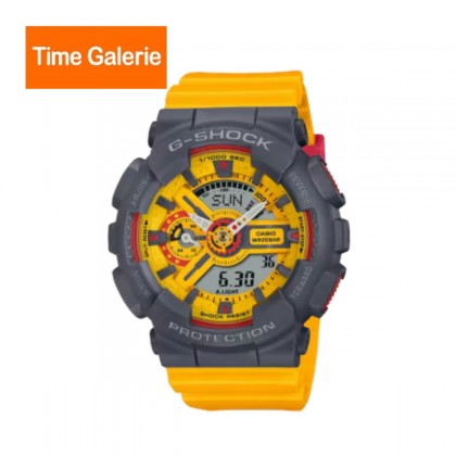 Casio G-Shock Women Retro 90s Sport Series GMA-S110Y-9A Yellow Resin Band Sport Watch Casio G-Shock Women Retro 90s Sport Series GMA-S110Y-9A Yellow Resin Band Sport Watch