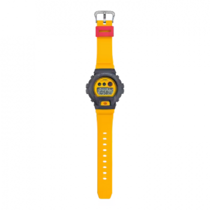 Casio G-Shock Women Retro 90s Sport Series GMD-S6900Y-9 Yellow Resin Band Men Sport Watch