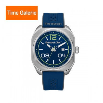 Reebok Brevity RV-BRE-G3-S1IN-NW Vector Blue Men Watch | Analog Dial | 45MM | 10 ATM | Silicone with SS Buckle