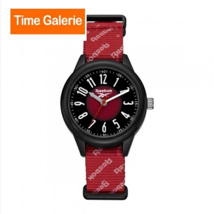 Analog Watch Reebok Men's Leather Strap Watch Reebok Brevity