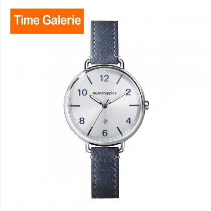 Montre Hush Puppies Bleu Clair Avec 4 Bracelets Supplémentaires - Neuf En Boîte