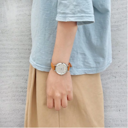 Hush Puppies Orbz HP.3874L.2517 Orange Leather Band Women Watch Hush Puppies Orbz HP.3874L.2517 Orange Leather Band Women Watch