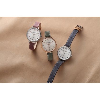 Hush Puppies Orbz HP.3874L.2517 Orange Leather Band Women Watch Hush Puppies Orbz HP.3874L.2517 Orange Leather Band Women Watch