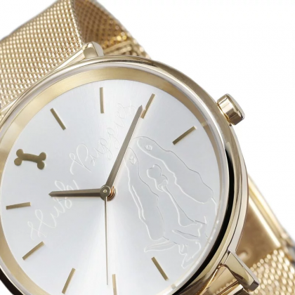 Hush Puppies Orbz HP.3876L.9507 Gold Mesh Stainless Steel Band Women Watch Hush Puppies Orbz HP.3876L.9507 Gold Mesh Stainless Steel Band Women Watch