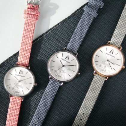 Hush Puppies Orbz HP.3889L.9503 Blue Recycled Polyester Band Women Watch Hush Puppies Orbz HP.3889L.9503 Blue Recycled Polyester Band Women Watch