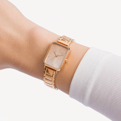 Hush Puppies Signature HP.3890L.1505 Rose Gold Stainless Steel Band Women Watch Hush Puppies Signature HP.3890L.1505 Rose Gold Stainless Steel Band Women Watch